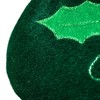 Northlight 20" Dark Green and Red Holly Berry Christmas Stocking - 4 of 4