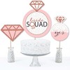 Big Dot of Happiness Bride Squad - Rose Gold Bridal Shower or Bachelorette Party Centerpiece Sticks - Table Toppers - Set of 15 - 3 of 4
