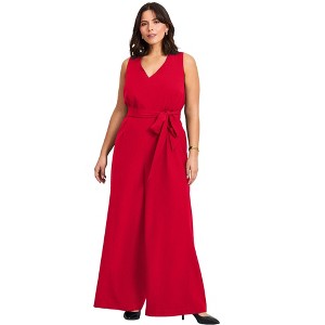 Avenue Cool Hand Wide Leg Jumpsuit - 1 of 4