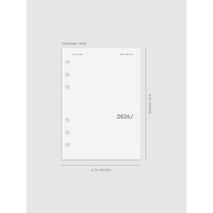 2026 Monthly Vellum Dashboard Overlays | Avant Garde | Cloth & Paper - 1 of 4