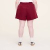 Women's High-Rise Woven Tech Cargo Shorts - Woolrich x Target Maroon - 3 of 4