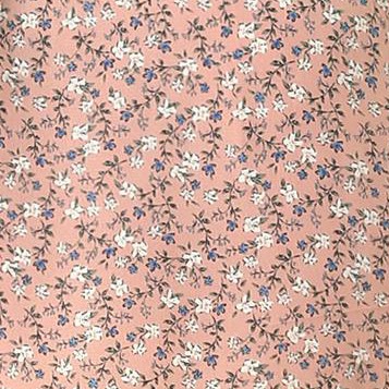 pink-blue white floral