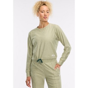 Peloton Women's Dreamblend Crewneck Pullover, Pine - 1 of 4