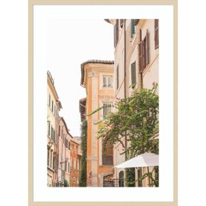 Amanti Art Streets of Rome by Henrike Schenk Wood Framed Wall Art Print - 1 of 4