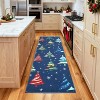 Christmas Tree Area Rug, Non-Slip Washable Low Pile Carpet for Living Room, Dining Room and Bedroom Holiday Decor - 2 of 4