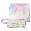 Unique Bargains Women's Durable Cosmetic Bag Purple 3 Pcs - 4 of 4