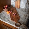 O-Handle Acacia Wood & Jute Serving Board - Foreside Home & Garden - 2 of 4