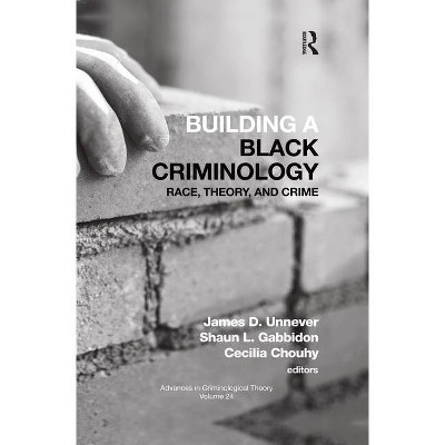 Building a Black Criminology, Volume 24 - (Advances in Criminological Theory) by  James D Unnever & Shaun L Gabbidon & Cecilia Chouhy (Paperback)