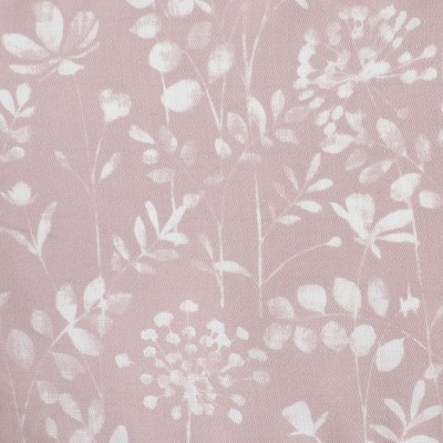 Blush Pleated Polyester Rod Pocket Window Valance Panel