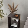NicBex Modern 3-Tier End Table Living Room, 25" High Side Table, Multipurpose Nightstand with Storage, Living Room Sofa Table, Small Table - 2 of 4