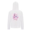 Everyday Kids Mermaid Collection Mermaid in Training Girls Zip Up Hoodie – Cute Mermaid Graphic Sweatshirt - 4 of 4