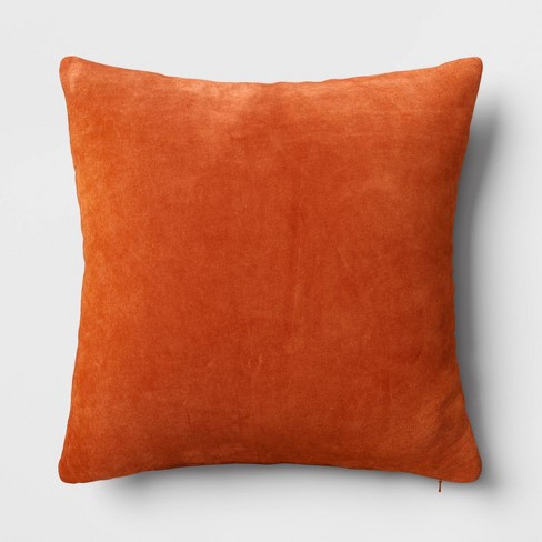 Target velvet throw store pillows