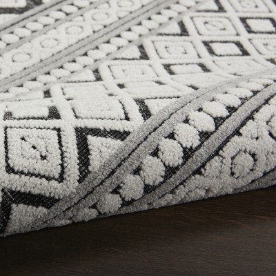 Calobra Elegance Dark Grey Hand-Knotted Synthetic Rectangular Rug