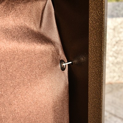 Outsunny 12' x 10' Brown Aluminum Hardtop Gazebo with Curtains