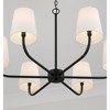 Capital Lighting Brody 6 - Light Chandelier in  Matte Black - 3 of 4