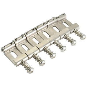 KTS Titanium Vintage Style Saddle Set for Strat Style Tremolos 2-1/16" (52.5 mm) Spacing Titanium - 1 of 1