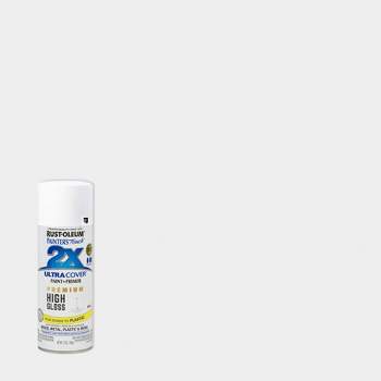 Rust-oleum Ultra Cover 2x Matte Spray White : Target