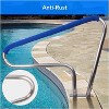 Durable 304 Stainless Steel Pool Handrail with Non-Slip Grip Cover, Rust-Resistant Design, Supports Up to 250 lbs, Ideal for Safe Pool Access - 4 of 4