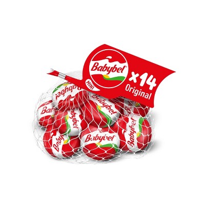 Mini Babybel Original Semisoft Cheeses - 14ct