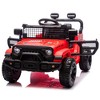 24V Kids Ride On Car Electric Vehicle Parents Control 2WD 4-Wheel Suspension Power Display Bluetooth MP3 LED Headlight Speed 1.86-3.11MPH Age 3 - 2 of 4