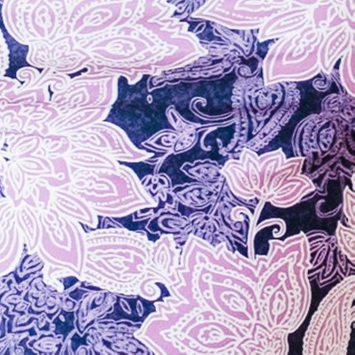 purple paisley