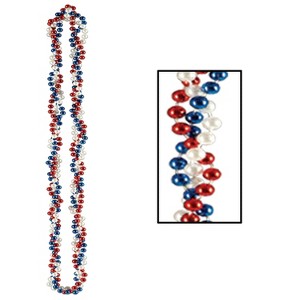 Beistle Braided Beads, 33", (6/Pkg) Multicolored - 1 of 1