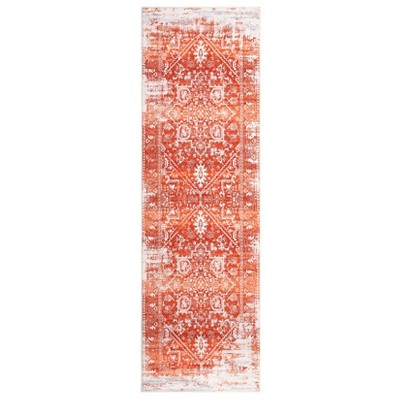 Vintage Floral Medallion Living Room Rugs, Soft Washable Non Slip Large Carpet for Bedroom Dining Room Office