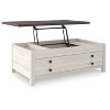 Dorrinson Rectangle Coffee Table with Lift Top & Storage - Signature Design by Ashley - 3 of 4