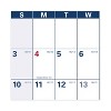 Academic Erasable Reversible Extra Large Wall Calendar, 48 x 32, White/Blue/Red, 12 Month (July to June): 2025 to 2026 - 3 of 4