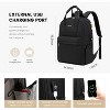 LOVEVOOK Laptop Backpack Purse for Women, 15.6 Inch Travel Laptop Bag with USB Port - 3 of 3