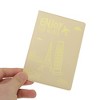 Unique Bargains Heart Airplane Passport Holder 1 Pc - 3 of 4
