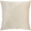 Mina Victory Luminecence Metallic Marble Rose Gold Pillow - 20"X20" - image 3 of 4