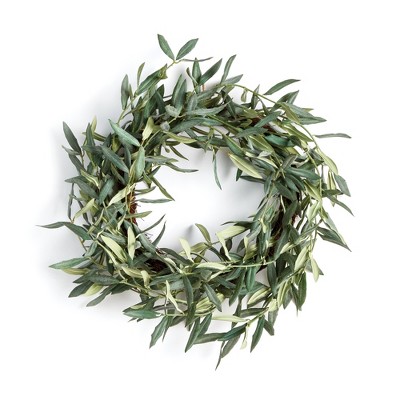 Plum & Post Olive Wreath 22"