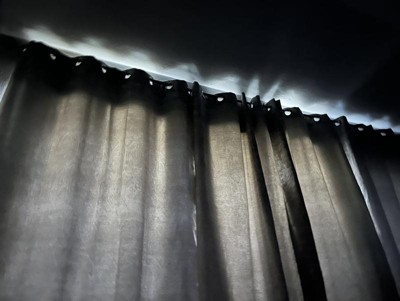 84x50 Darren Distressed Global Blackout Lined Grommet Curtain Panel Camel  - Sun Zero