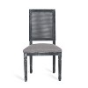 PAGED Dining Chairs Set of 2 Wood Dining Room Chairs with Rectangular Cane Backrest and Fluted Legs for Dining Room, Kitchen - 2 of 4