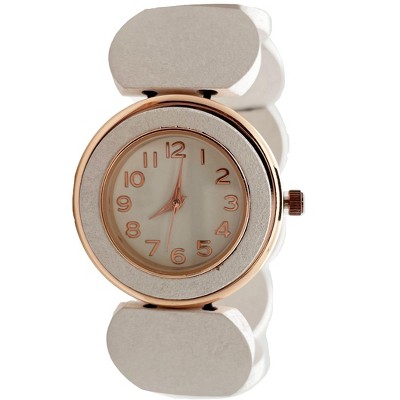 Olivia Pratt Stretch Wooden Watch
