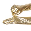 INSPIRE CHIC Women's Faux Leather Shiny Full Finger Opera Long Evening Gloves - 4 of 4