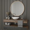 Merrick Lane Monaco Accent Mirror for Bathroom, Vanity, Entryway, Dining Room, & Living Room - 2 of 4