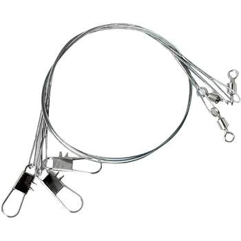 Eagle Claw Heavy Duty 12" Wire Leaders 3-Pack