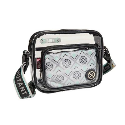 Heroes & Villains: X-Men Logo Metropolis Stadium Crossbody Bag
