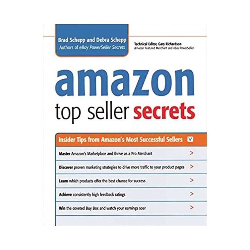 Amazon Top Seller Secrets - by  Brad Schepp & Debra Schepp (Paperback), 1 of 2