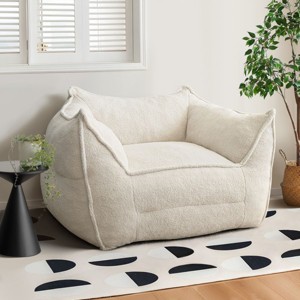Lazy Sofa Bean Bag Chair,Lazy Boy Single Sofa,Bean Bag Love Seat,Best Bean Bag Sofa For Adults,Lounger Sofa For Living Room Apartment-Cuddlewood - 1 of 4
