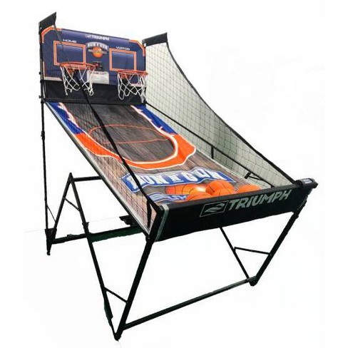 Lancaster Sports EZ-Fold 2 Player Indoor Arcade Dual Basketball Hoop Shot  Game for sale online