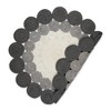 Design Imports Bohemian Round Natural Jute - Gray - 3 Ft Round - 2 of 4