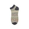Warm Woolen Block Knitting Ankle Socks - Women's Sizes, Adult Medium from the Sock Panda - 3 of 3
