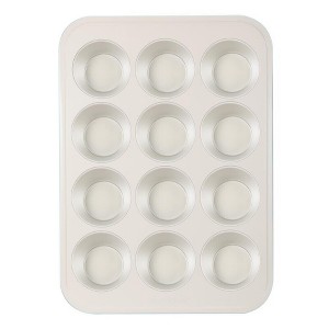 NutriChef 12-cup Ceramic Oven Muffin Pan, Non-Stick Coated Layer Surface - 1 of 1
