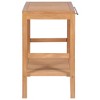 vidaXL Bathroom Vanity Cabinet Solid Teak 29.1 in.x17.7 in.x29.5 in. - 4 of 4