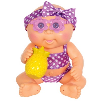 Cabbage Patch Kids Basic Newborn Drink N' Wet Swim Time - Blue Eyes