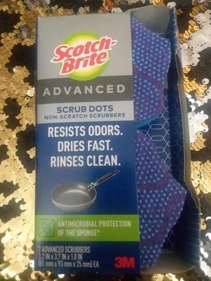 Scotch-brite Non-scratch Scrub Dots Sponges - 6ct : Target