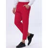 Lars Amadeus Men's Cropped Dress Business Pants Straight Fit Flat Front Suit Trousers - 2 of 4